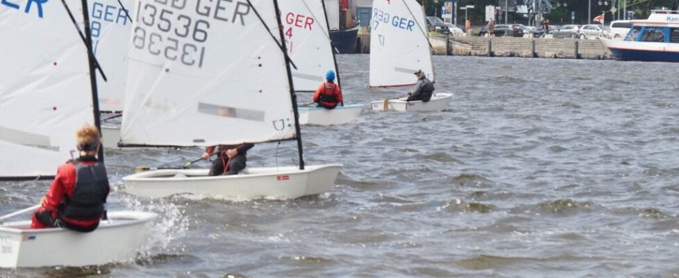 kl_Start mit dem ersten Optimist Foto Jan Giese